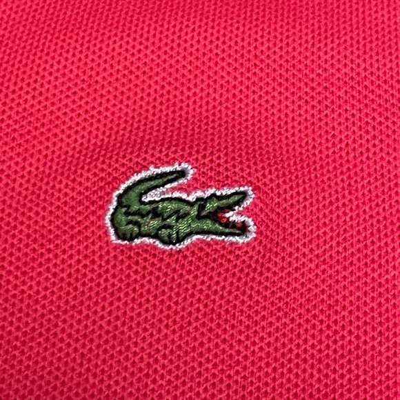 Pink Lacoste sleeveless shirt - Picture 4 of 5
